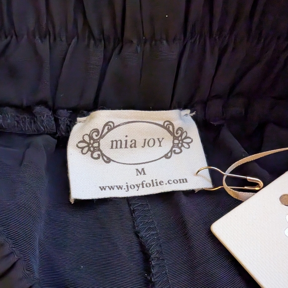 Mia Joy by Joyfolie Leeanne Flare Pants in Black - Picture 4 of 7